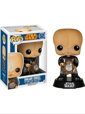 Funko Pop! Star Wars Nalan Cheel Brown and Black Vinyl Bobble-Head Figure #52